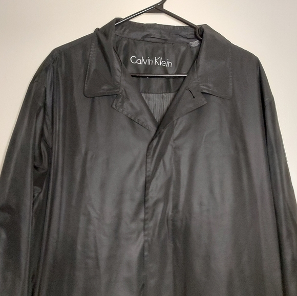 Calvin Klein Men's Long Black Jacket - Picture 2 of 11